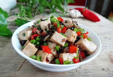 教你怎么做酱菜肉末豆腐