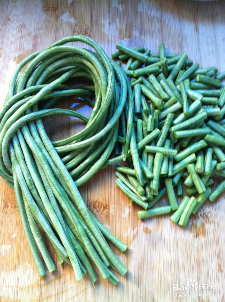 夏季时令菜10——清炒豆角