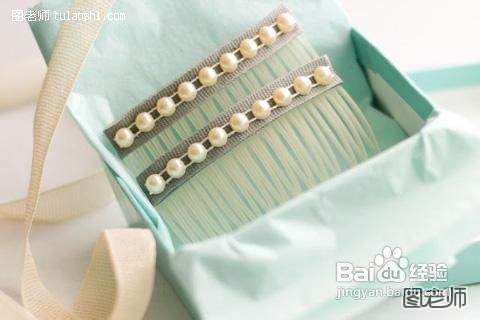 珍珠发梳的制作方法