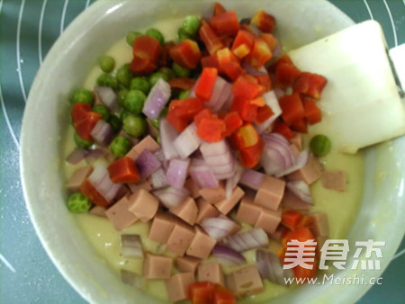 低油杂蔬火腿马芬
