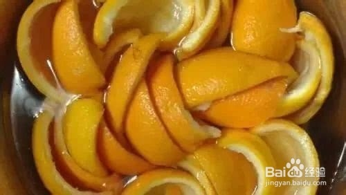 橙子皮的食用方法