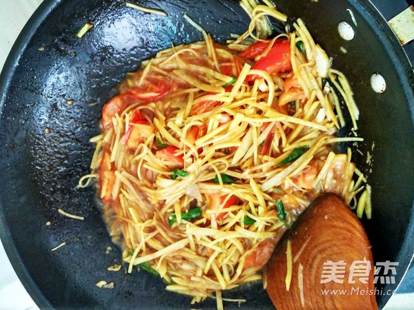 西红柿炒土豆