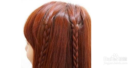 爱心马尾辫的教程