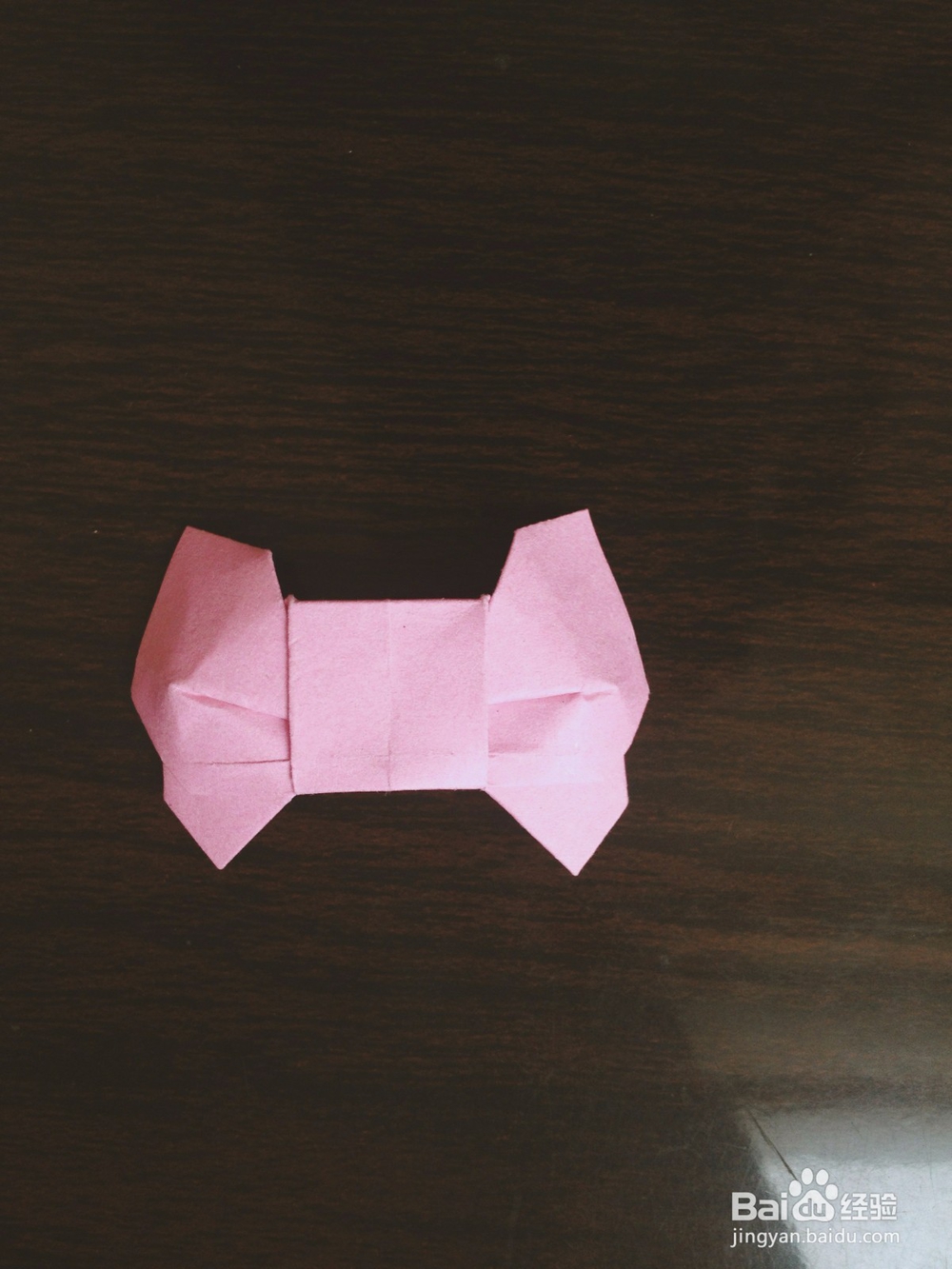 折纸图解教程—蝴蝶结