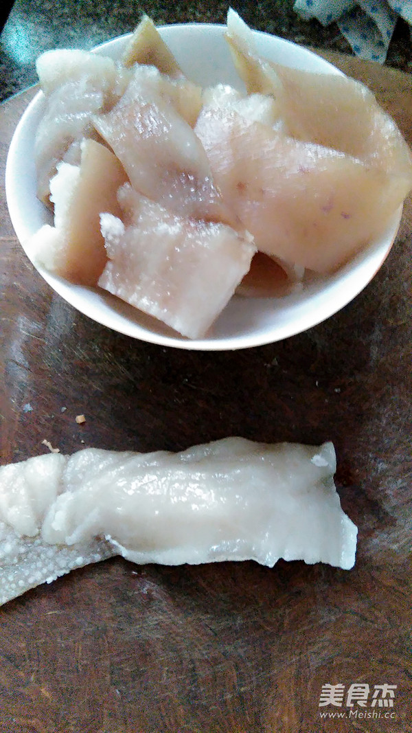 双色肉皮冻的做法