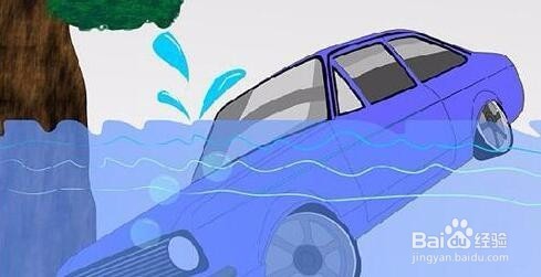 汽车掉入水中，打不开车门怎么办！