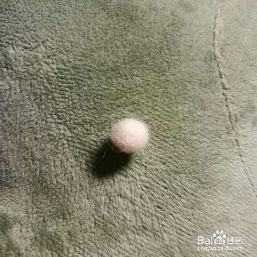 在家做的兔子挂件