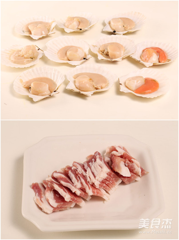 肉片扇贝——捷赛私房菜