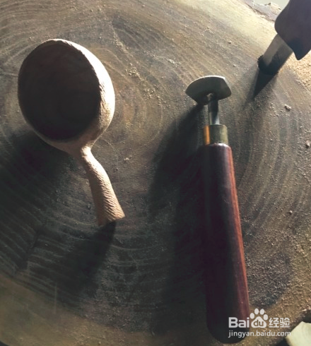 拼接柄香椿木勺