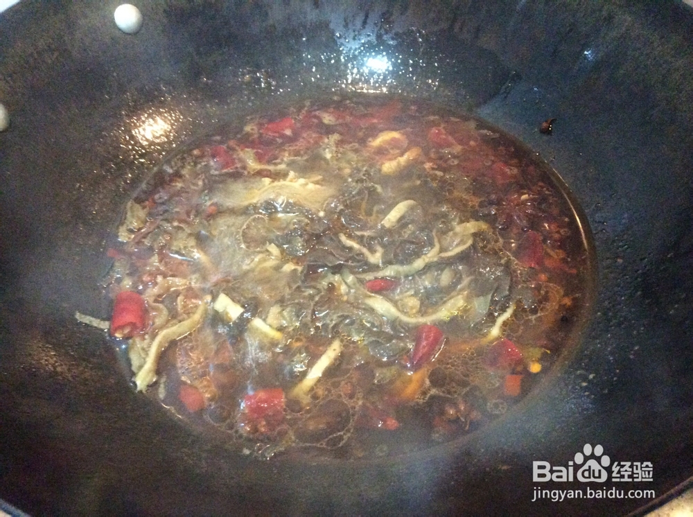 香辣千层肚的做法