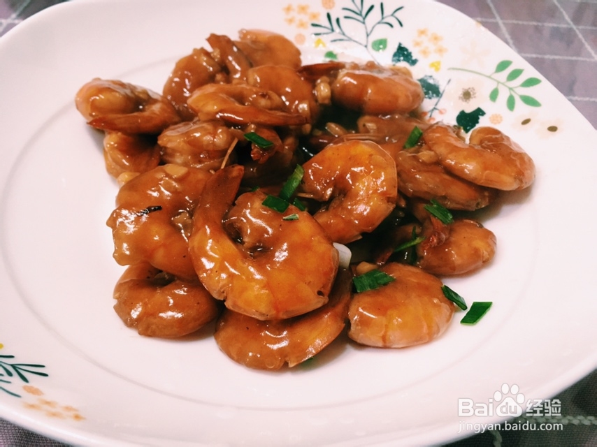 适合懒人做的红烧基围虾