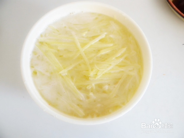 小炒土豆丝的制作方法