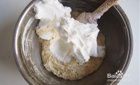 香蕉芝麻蛋糕的做法