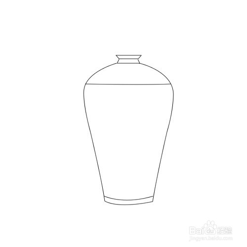 如何画青花瓷简笔画