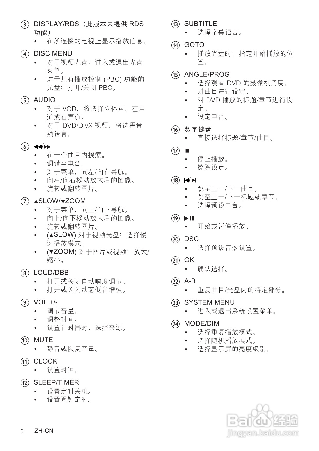 飞利浦MCD183/93 DVD微型影院使用说明书:[1]