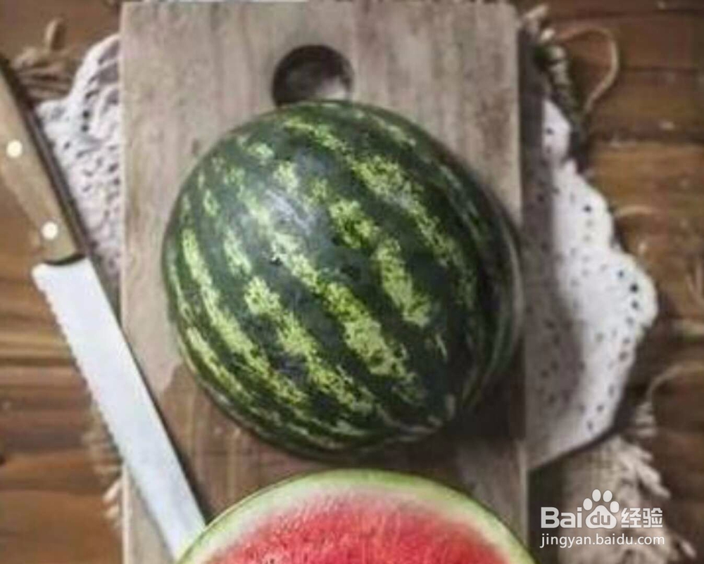 夏季怎么挑选西瓜