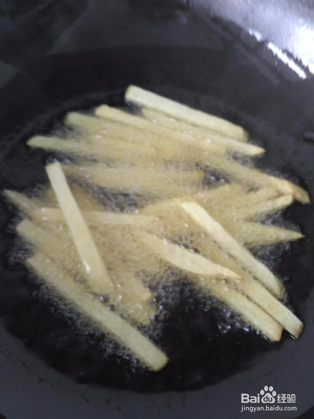 自己制作炸薯条好吃的薯条的做法
