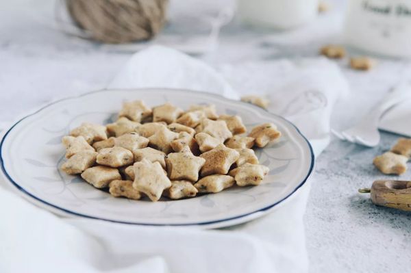 海苔肉松星星饼干