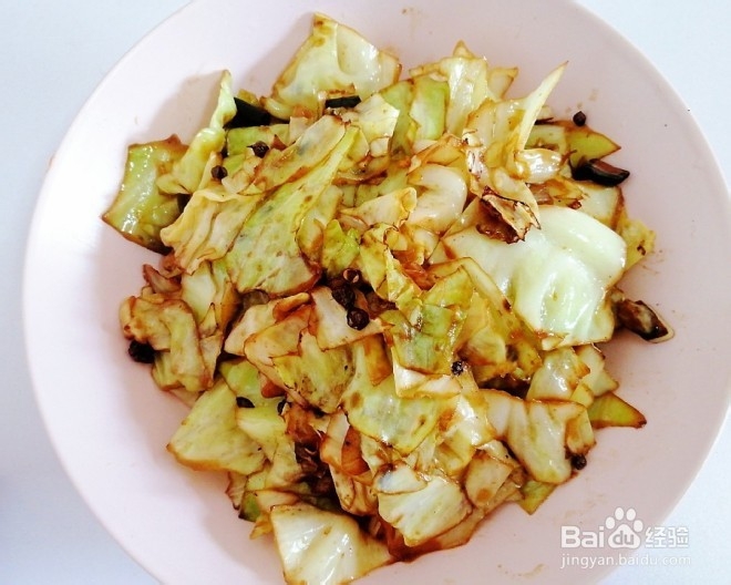 好吃的爆炒包菜