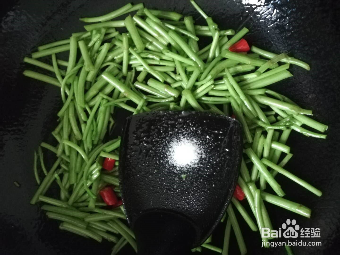清炒芦蒿的做法