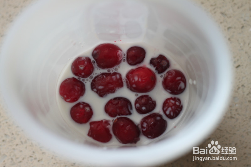 蔓越莓奶冻的做法