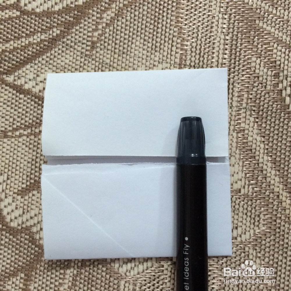 简易小房子的折法