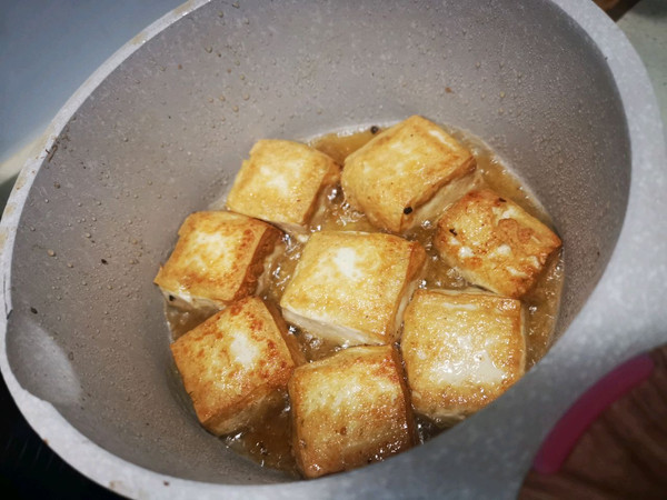 老腊肉炖嫩豆腐