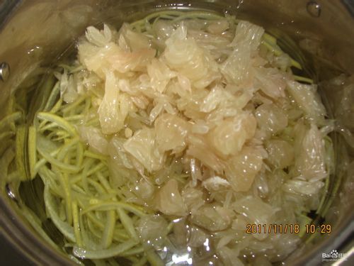 清热去火的蜂蜜柚子茶