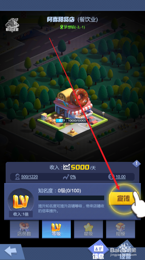 明日大亨如何通过派发传单提升甜品店的知名度