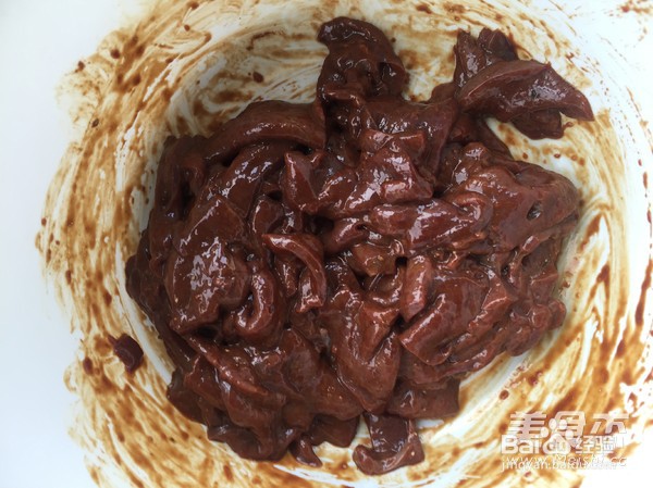 爆炒猪肝的做法