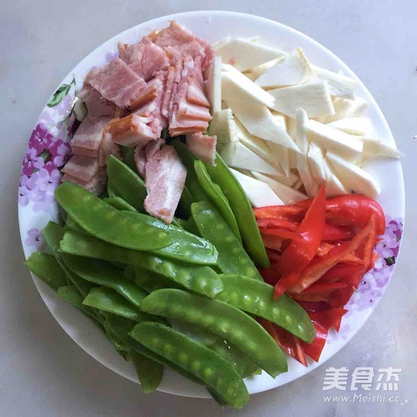 炒荷兰豆的做法