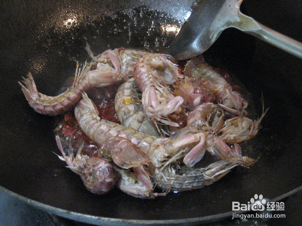 皮皮虾干锅的做法