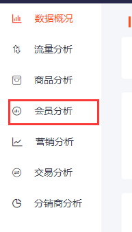 如何使用新商云查看最近七天的新增会员数量