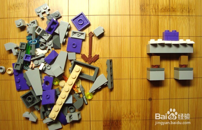 我的世界积木如何拼装采集矿石场景