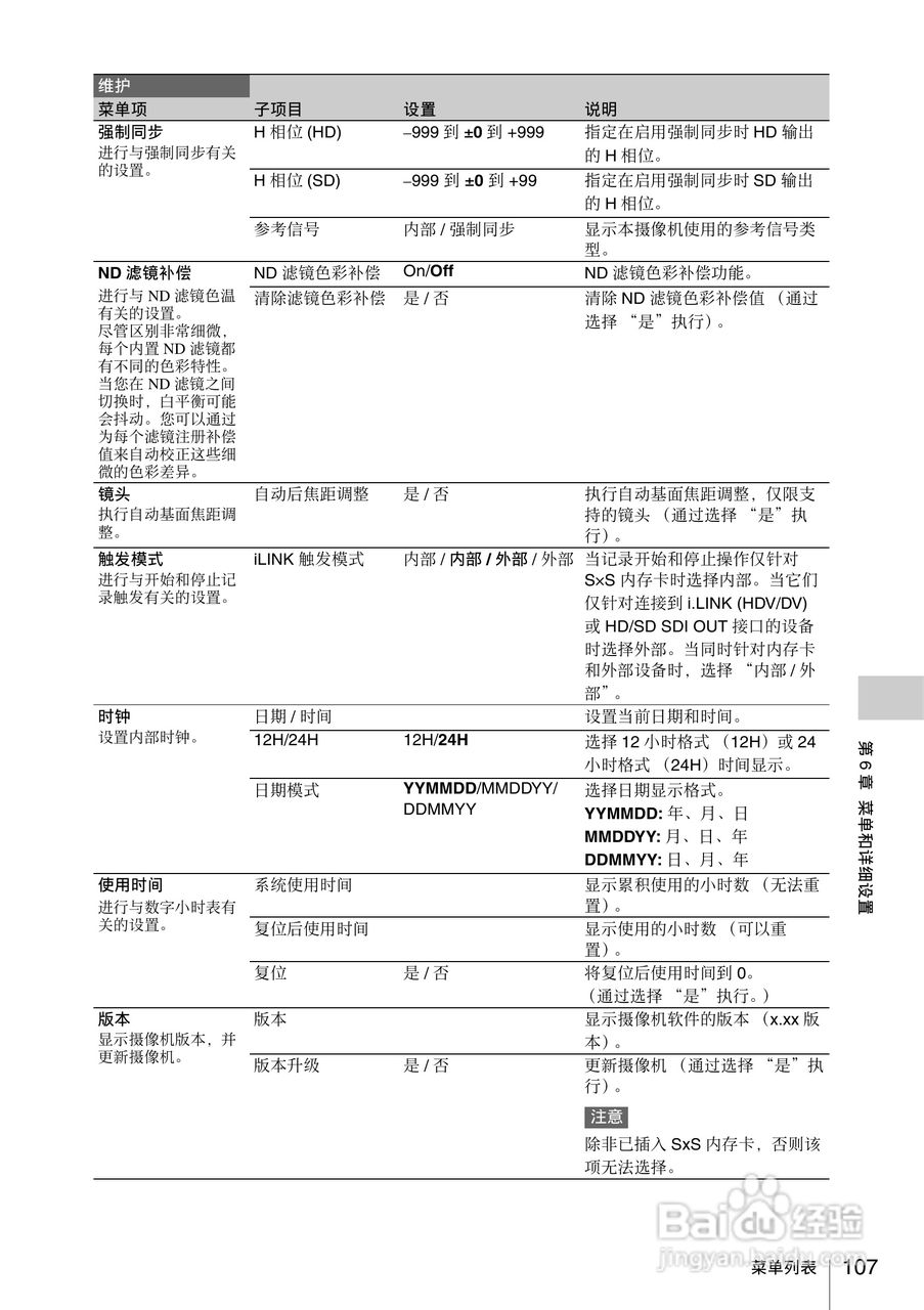 索尼PMW-330L数码相机使用说明书:[11]