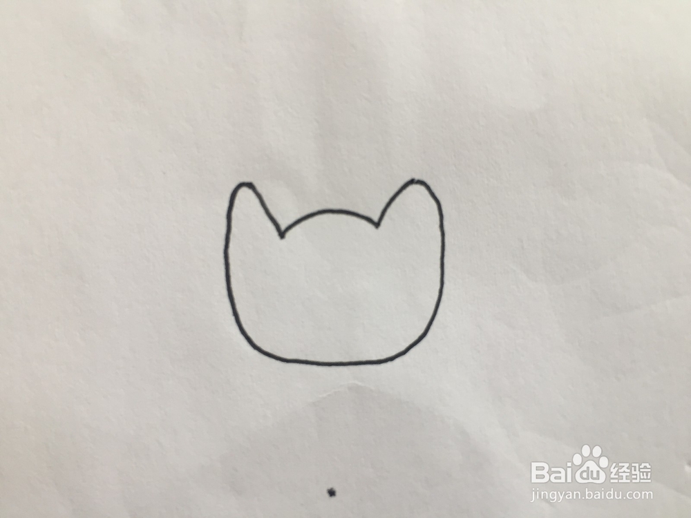 如何画小猫简笔画教程