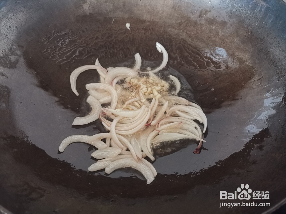 青虾仁炒金针菇