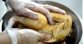 椒香脆皮烤鸡的做法