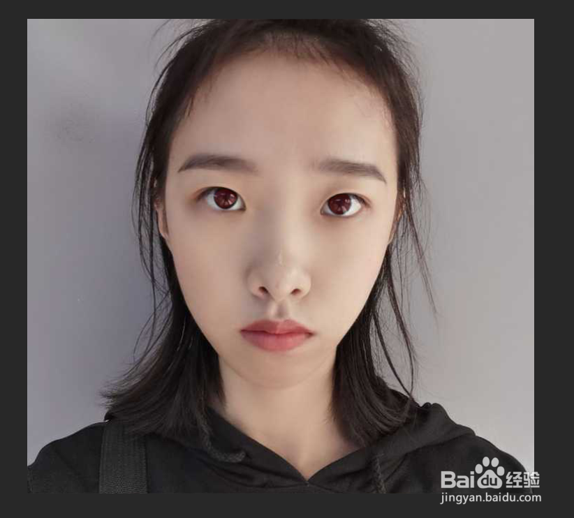 Ps更改眼睛的颜色，简单快捷