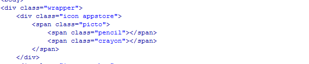 html+CSS3实现iOS7扁平化appstore图标