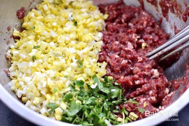 蒜黄肉饺子馅儿怎么调