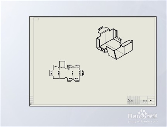 钣金的绘制(Solidworks)：[17]生成钣金工程图2