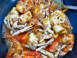 如何做香辣蟹炒年糕