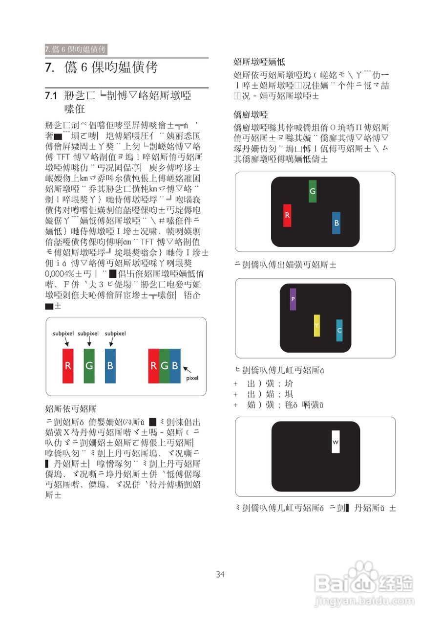 PHILIPS 22153显示器使用说明书:[4]