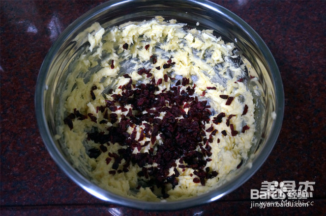 蔓越莓饼干的做法