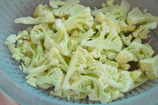 简单花菜炒肉