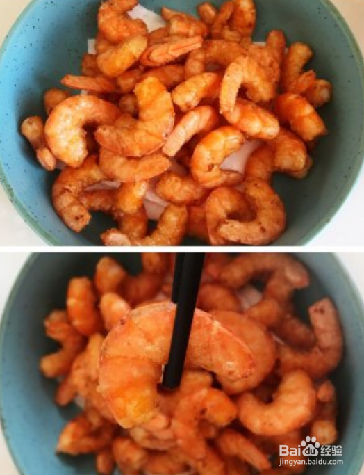 脆炸虾的制作方法