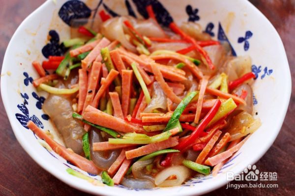 拉皮凉拌三丝#资深营养师#