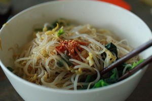 菠菜粉丝的做法