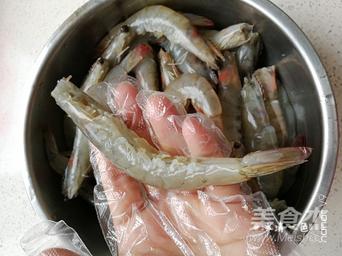 微波炉烤虾的做法